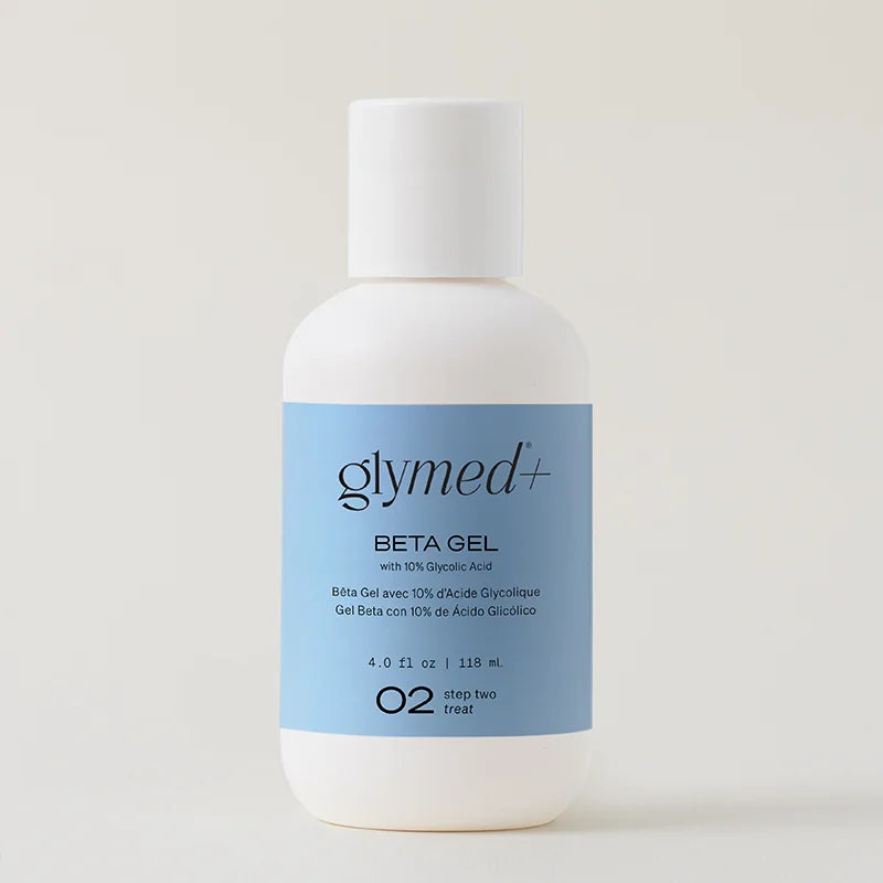 GlyMed Plus Beta Gel with 10% Glycolic Acid product packaging