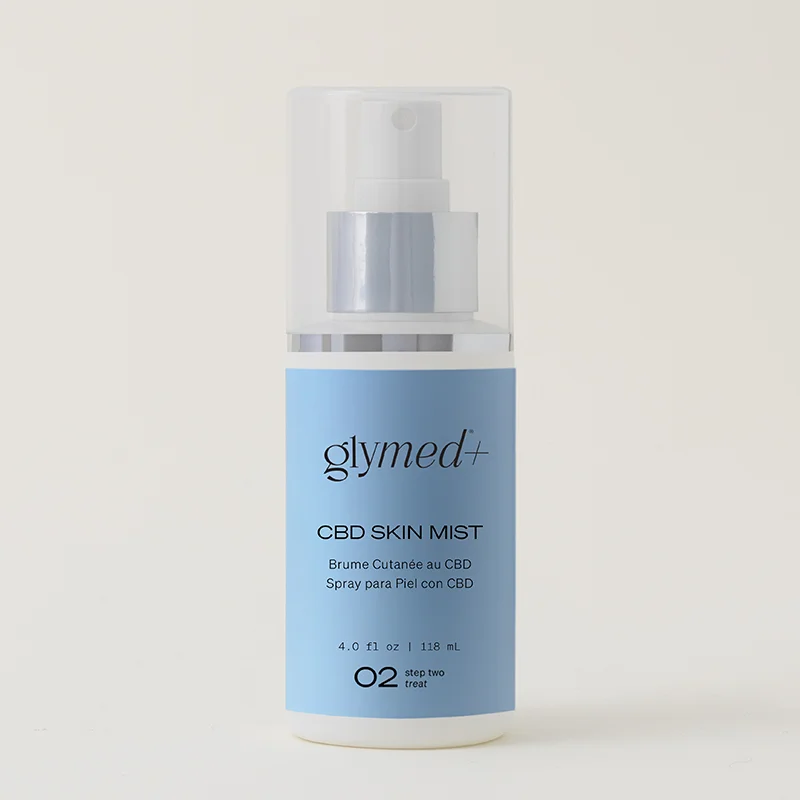 GlyMed Plus CBD Skin Mist product packaging