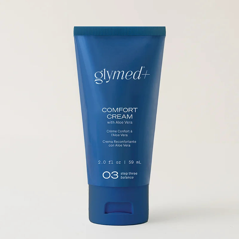 GlyMed Plus Comfort Cream with Aloe Vera product packaging