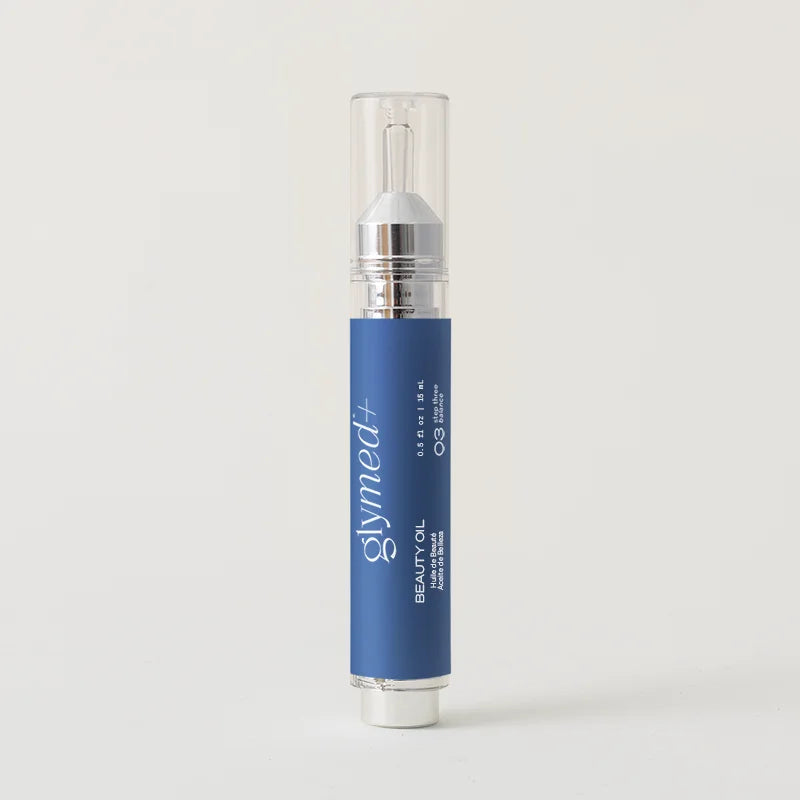 GlyMed Plus Dermaplaning Beauty Oil product packaging